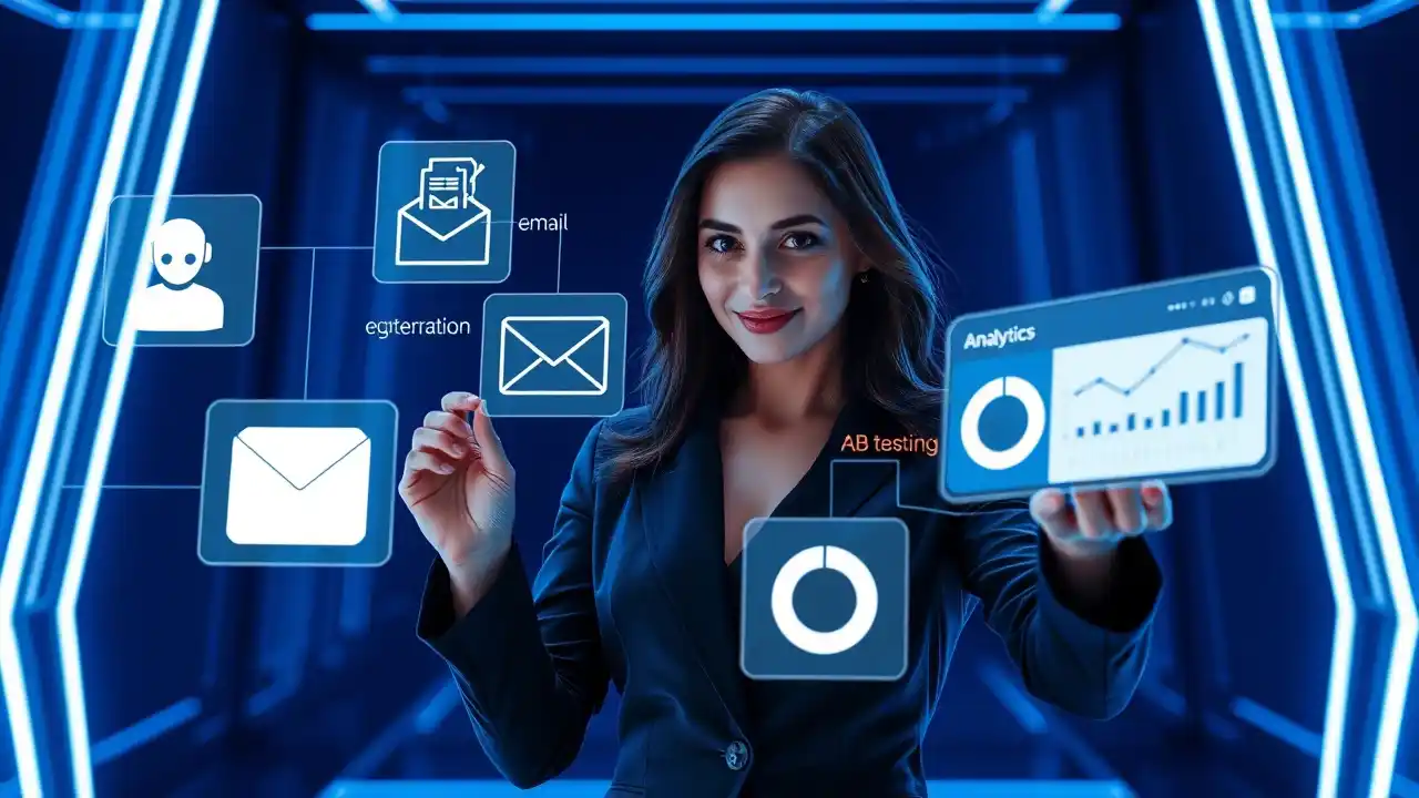 Targeted Email Marketing Services: If You’re Not Using Them, You’re Already Behind! Targeted email marketing services dashboard analysis showing data-driven email campaign performance and automation insights - Email Marketing Academix