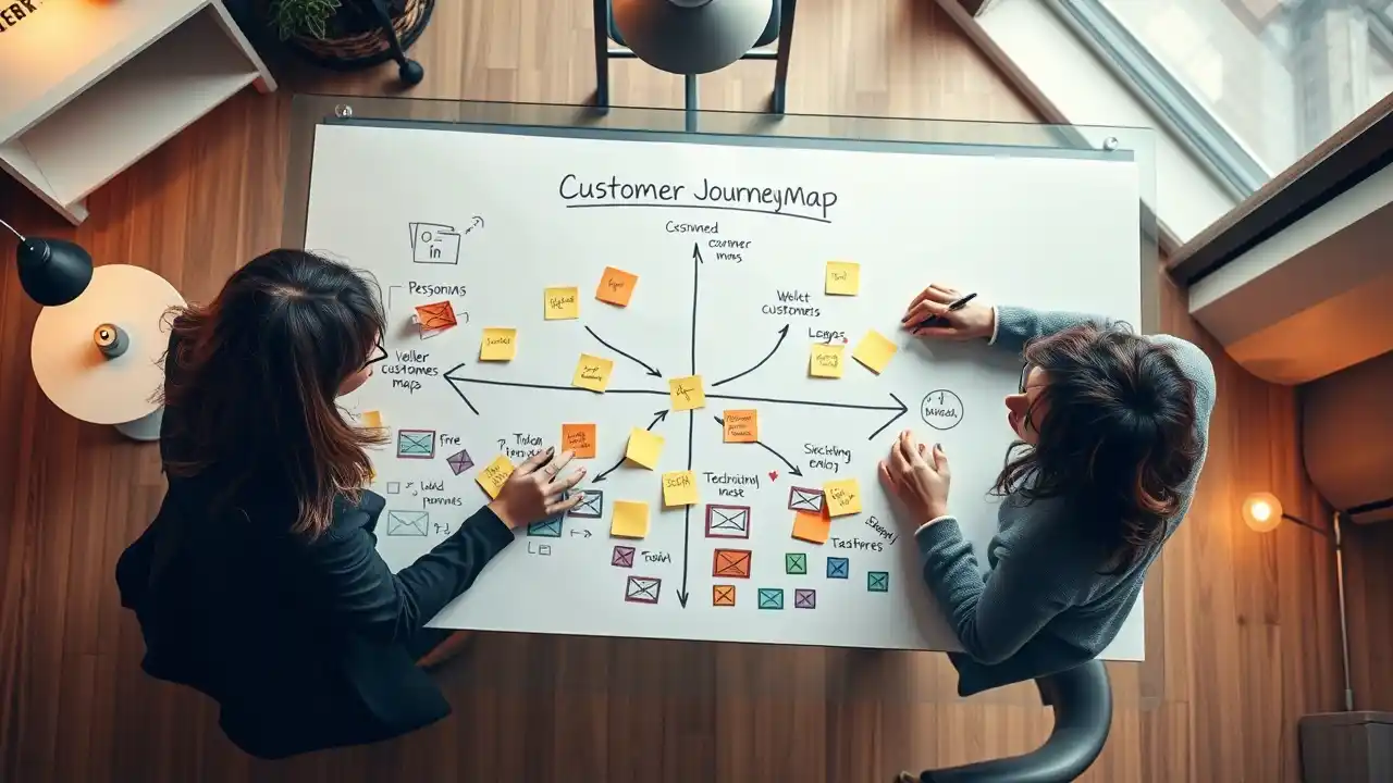 Retargeting campaigns in customer journey email marketing designed to re-engage abandoned users and drive conversions - Email Marketing Academix