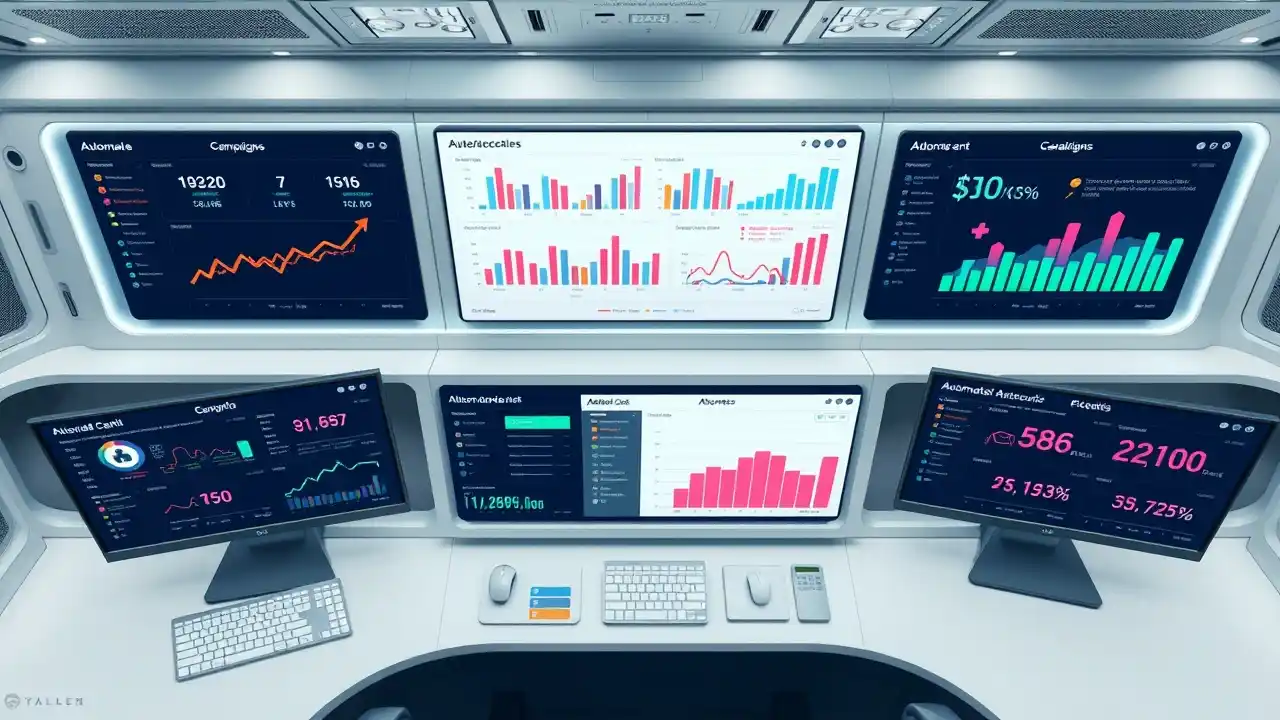 Email marketing automation for ecommerce as the key to unlocking growth, represented by a glowing key symbol in an ecommerce business - Email Marketing Academix