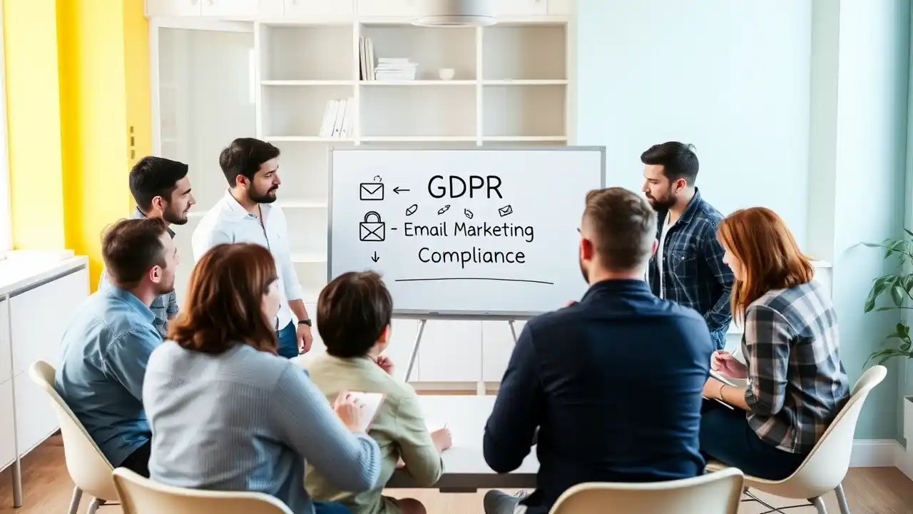 GDPR Email Marketing Isn’t Optional – So Why Are You Still Ignoring It? Warning message highlighting common GDPR email marketing mistake and legal risk - Email Marketing Academix