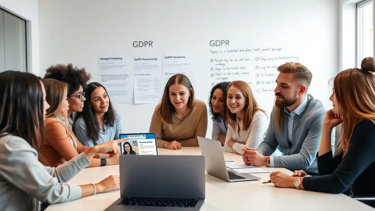 GDPR Email Marketing Isn’t Optional – So Why Are You Still Ignoring It? Clear opt-in form showing explicit email consent under GDPR email marketing rules - Email Marketing Academix